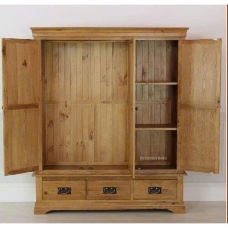 French - BR01 : Trọn Bộ Phòng Ngủ Gỗ Sồi - 6 Món